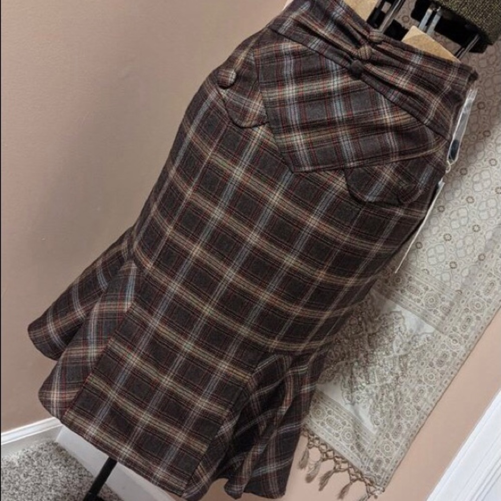 Nanette Lepore Headmistress Trumpet Skirt